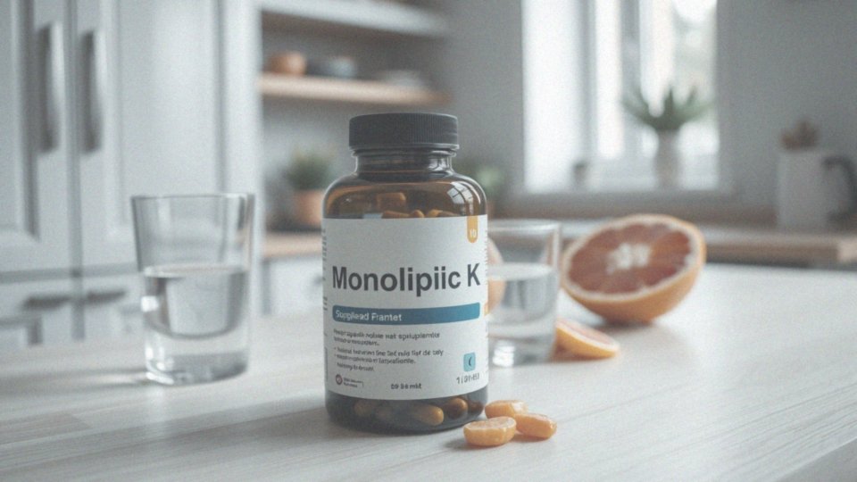 Jak Monolipid K wpływa na poziom cholesterolu we krwi?