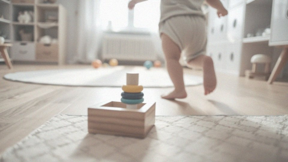 Jak dziecko kontroluje środek ciężkości przy stawaniu na nóżki?