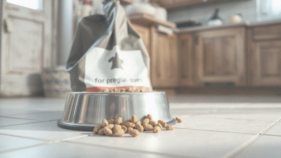Jakie zmiany w tej diecie są potrzebne dla ciężarnej suczki?