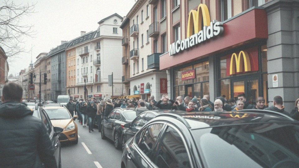 Jakie były emocje związane z otwarciem pierwszego McDonald's?