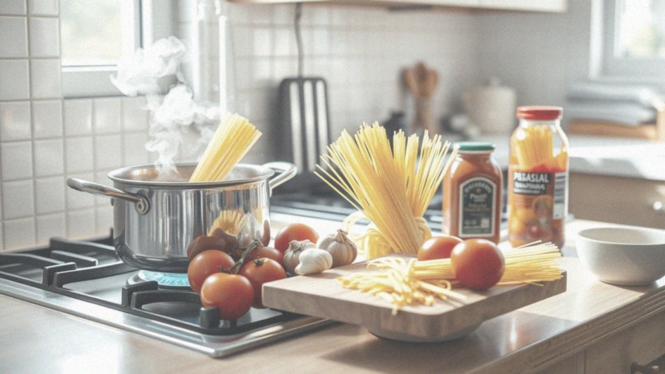 Jak długi czas zajmuje przygotowanie spaghetti bez mięsa?