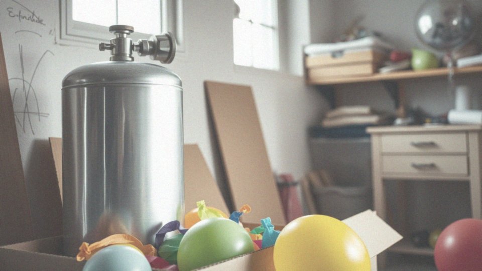 Jak poprawnie napełniać balony helem?
