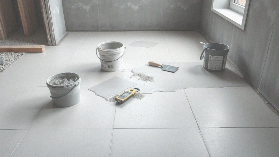 Jak przygotować podłoże do układania płytek 60x60?