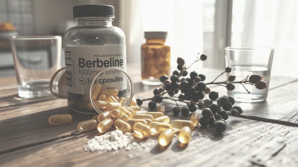 Berberyna 1000 mg – właściwości, korzyści i dawkowanie